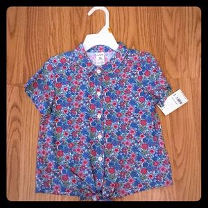 CARTERS SHIRT - 3T - NEW WITH TAGS